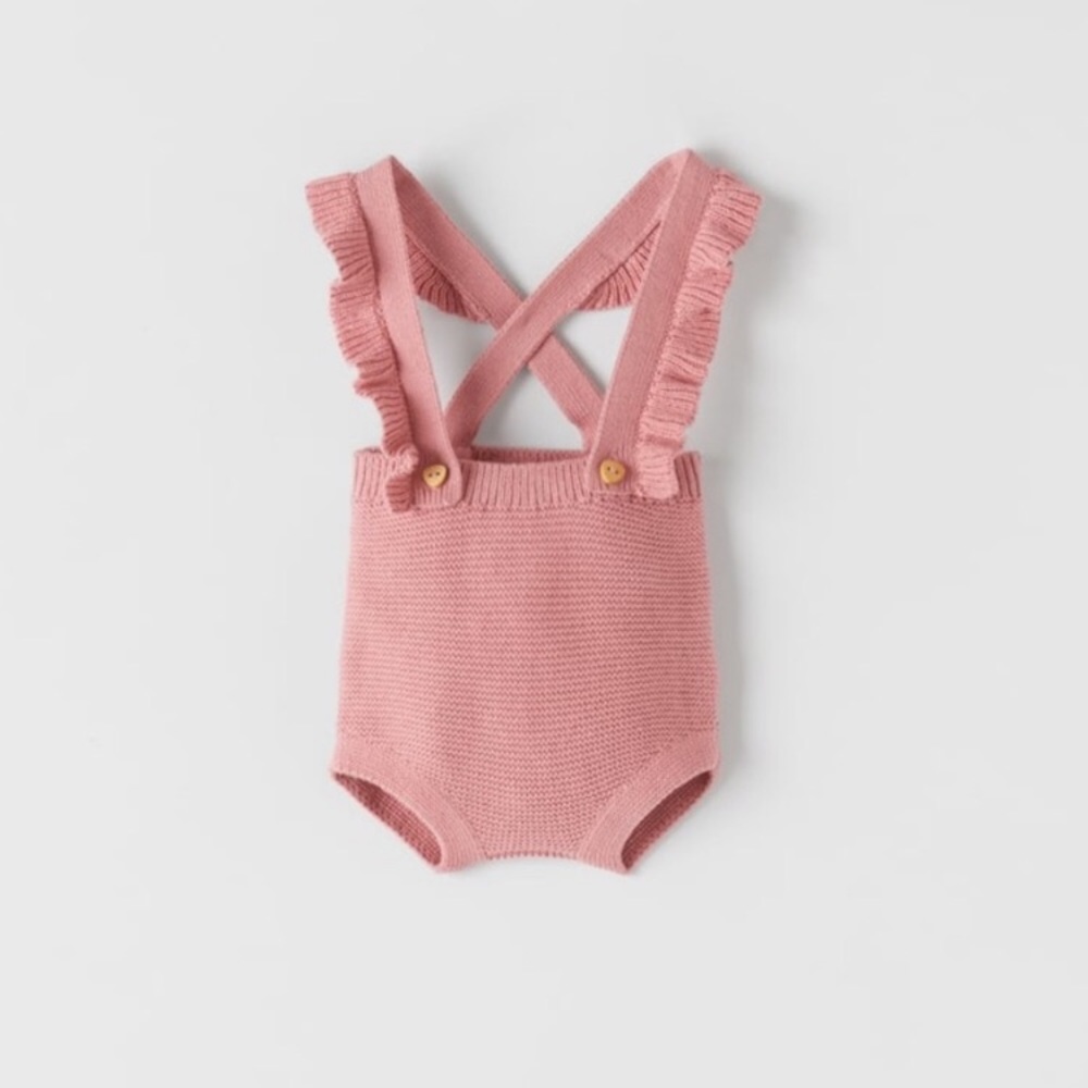 ZARA knit bloomers, 3-6 months